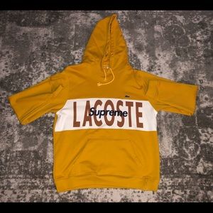 SUPREME X LACOSTE HOODIE